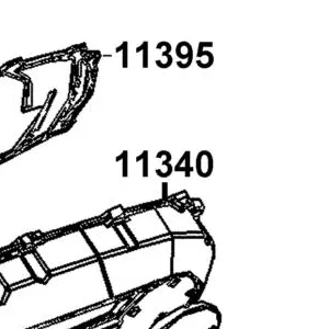 11340-ACC1-E10-N1A COVER COMP L SIDE — diagram cutout
