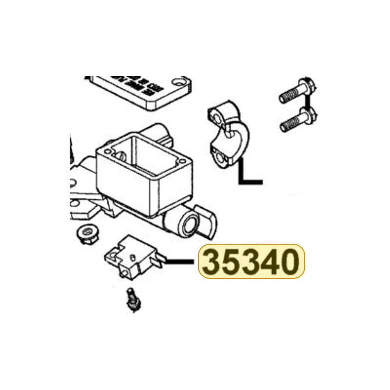 35340-KNBN-C00 SW ASSY FR STOP — diagram cutout