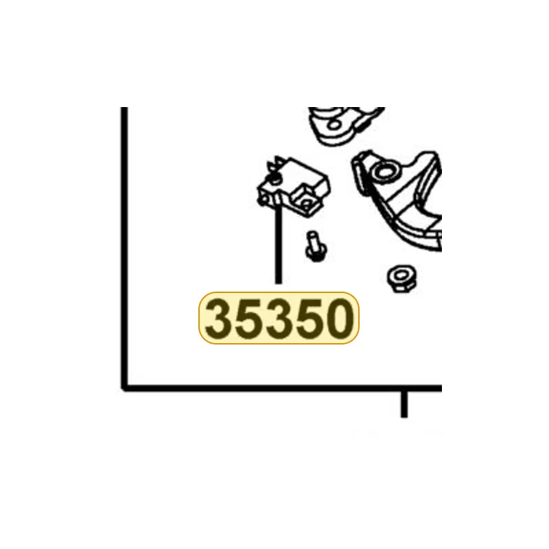 35350-KNBN-C00 SW ASSY RR STOP — diagram cutout