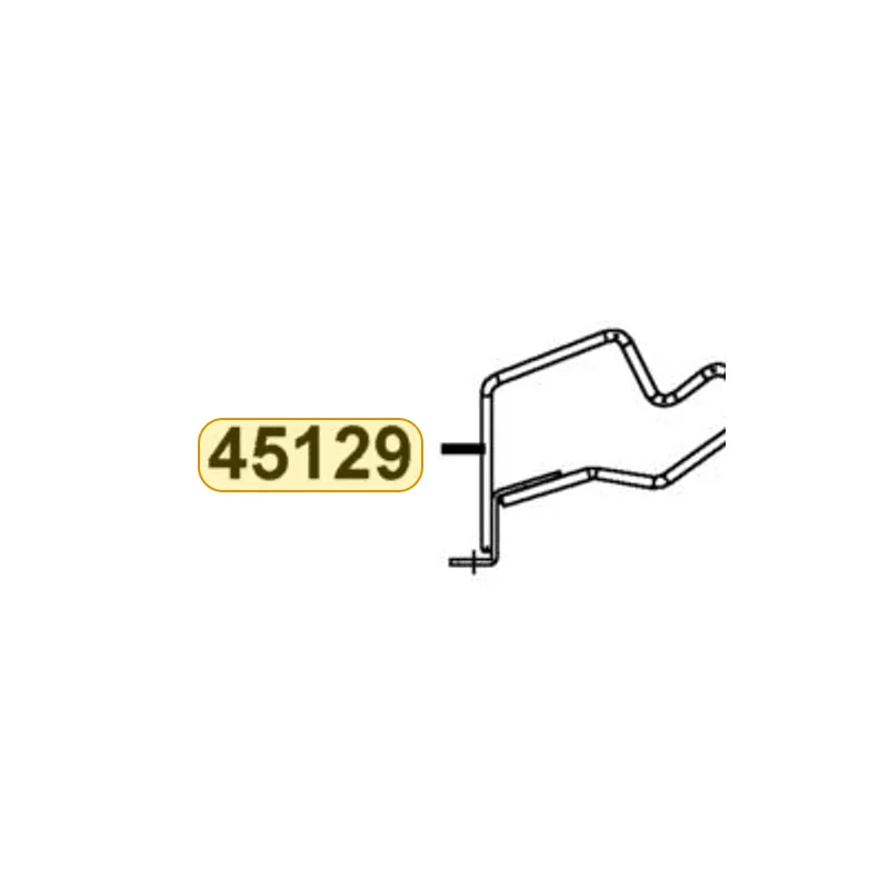 45129-ACC1-E10 CLAMPER FR BRAKE — diagram cutout