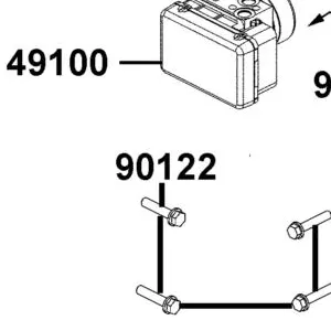 90122-KHC7-C01 BOLT FLANGE 8*38