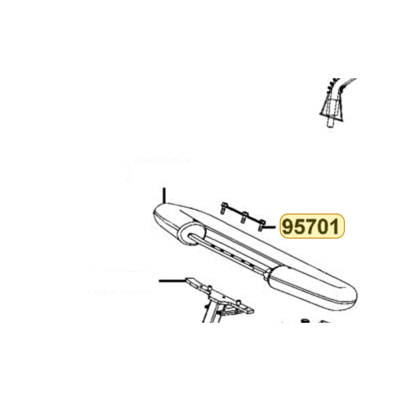 95701-06020-08G BOLT FLANGE 6*20 (C) — diagram cutout
