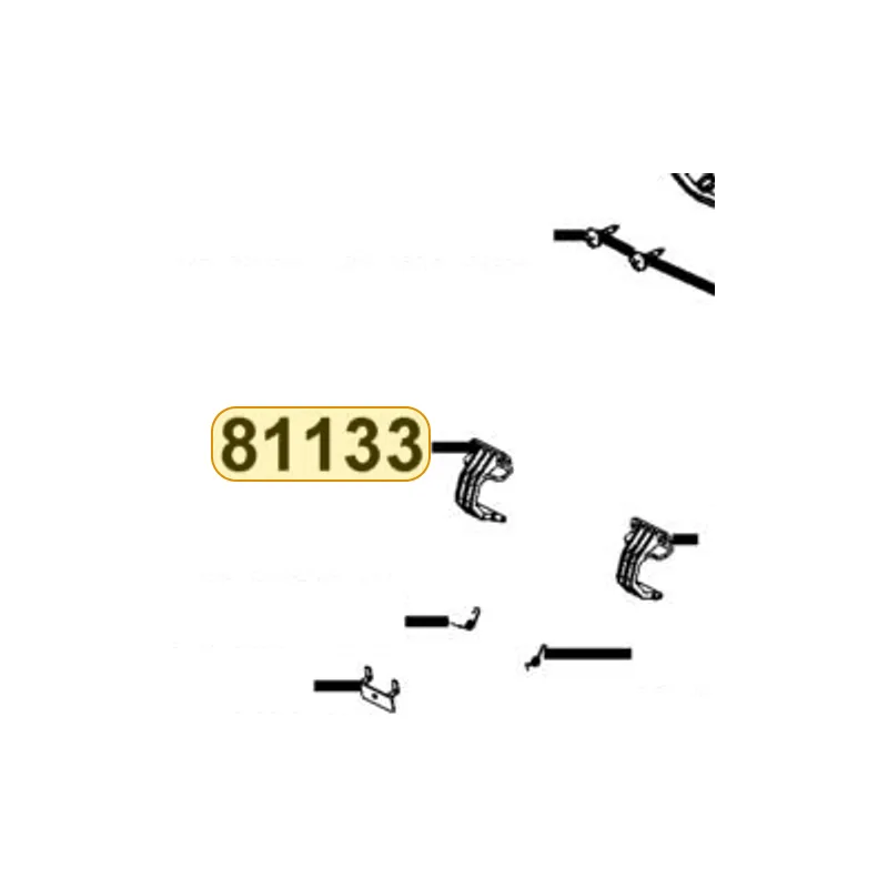 81133-ACC1-E10 HINDE R COVER LEG SHIE — diagram cutout