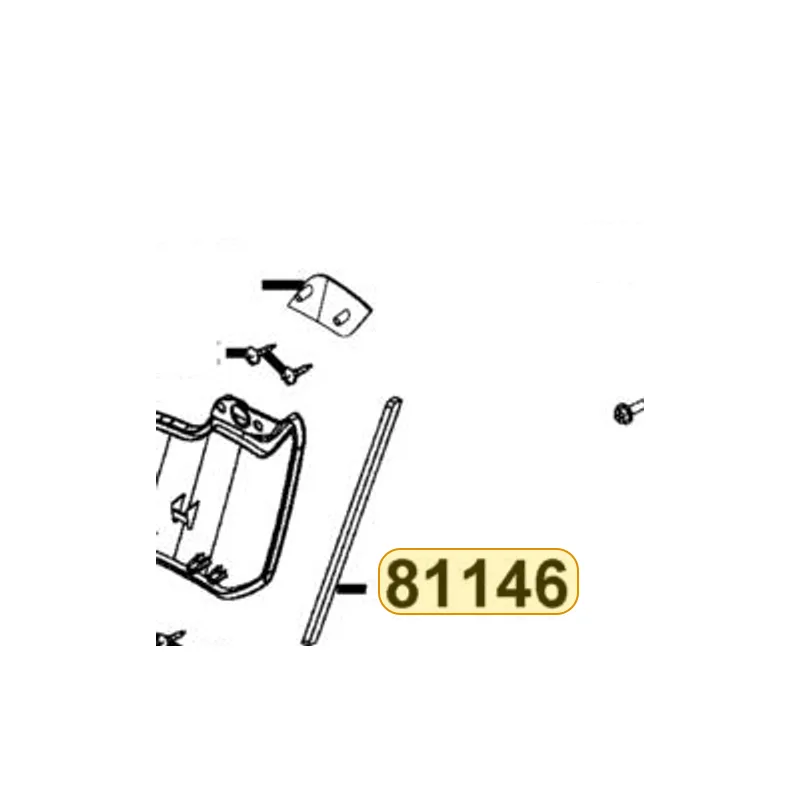 81146-ACC1-E10 FOAM STRIP — diagram cutout