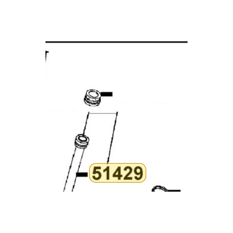 51429-ACC1-E10 PIPE SEAT COMP — diagram cutout