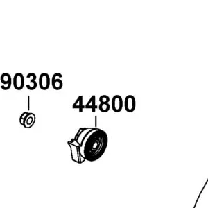 44800-AEA7-E10 FRONT SPEED SENSOR ABS — diagram cutout
