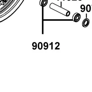 90912-KFLF-C00 BEARING 6201 LLU — diagram cutout