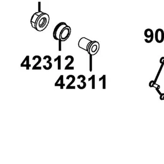 42311-LKG2-C00 COLLAR RR PANDL SIDE — diagram cutout