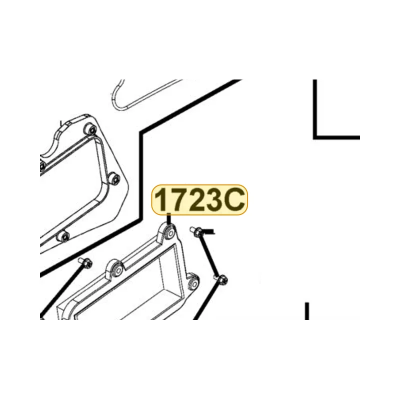 1723C-ACC1-E10 ELEMENT ASSY AIR/C — diagram cutout