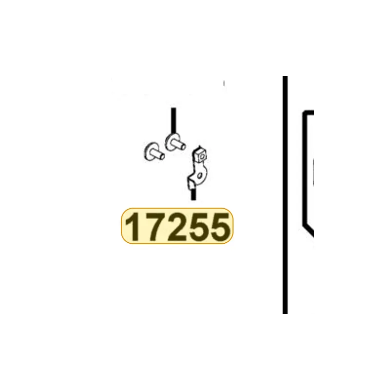 17255-ACC1-E10 STAY CHAMBER — diagram cutout
