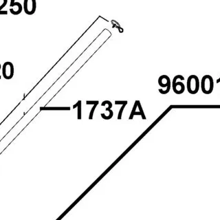 1737A-LCD3-E00 V TUBE ASSY — diagram cutout