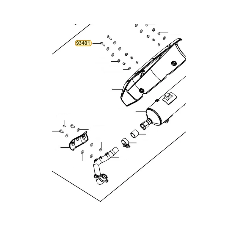 93401-LEA7-900 BOLT WASHER 6X22 — diagram cutout