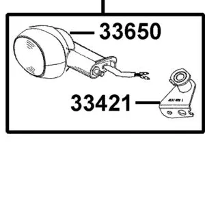 33421-AEA7-M30 STAY L FR WINKER — diagram cutout