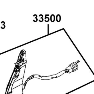33500-AEA7-M30 WINKER ASSY R FR — diagram cutout