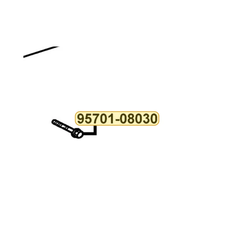 95701-08030-08G BOLT FLANGE SMALL — diagram cutout