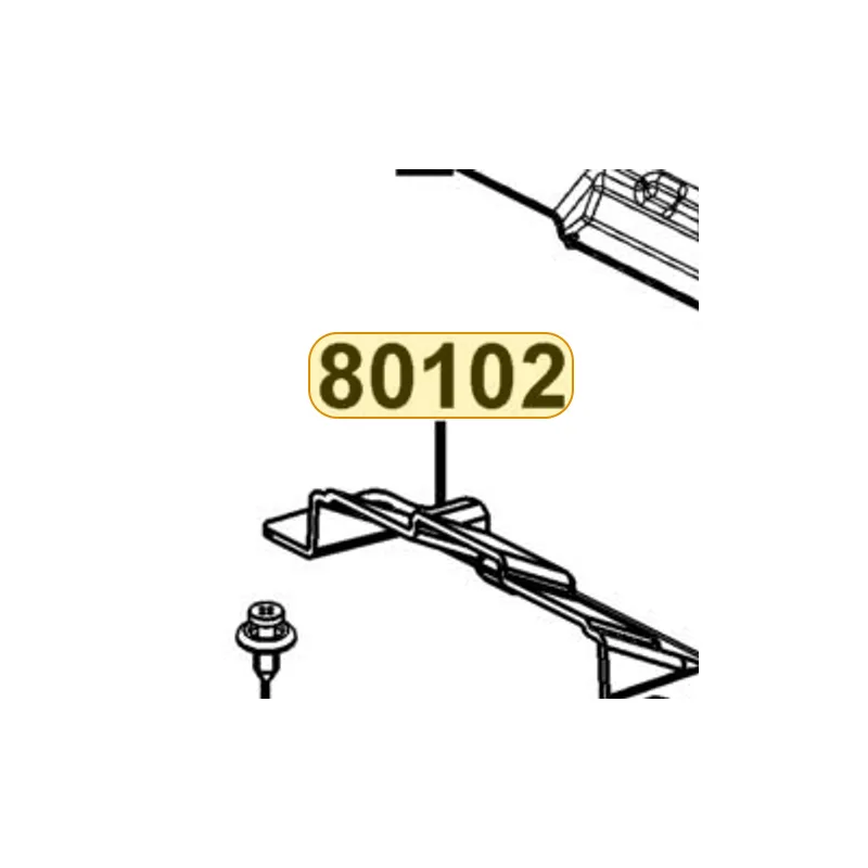 80102-ACC1-E10 PLATE SPLASH BOARD — diagram cutout