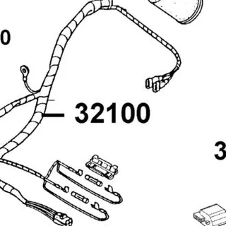 32100-AEA7-M30 HARNESS WIRE — diagram cutout