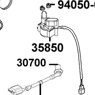 35850-ALL1-C00 SW ASSY START MAG. — diagram cutout
