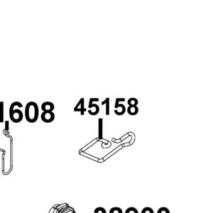 45158-ACC1-E10 CLIP WIRE — diagram cutout