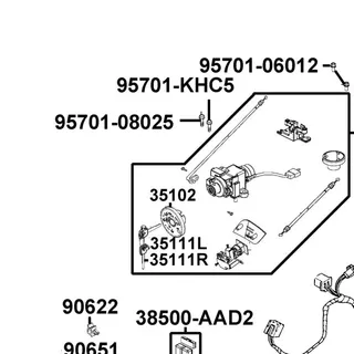 95701-KHC5-C00 BOLT TORQUE 8*20 — diagram cutout