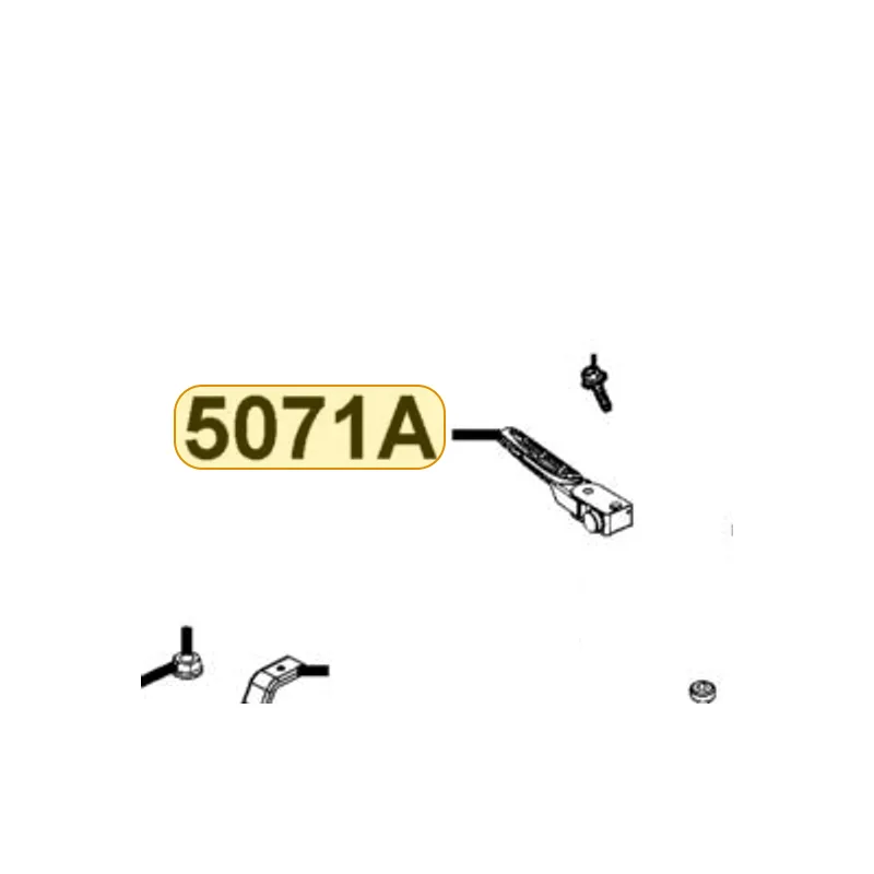 5071A-ACC1-E10 BAR STEP R ASSY — diagram cutout
