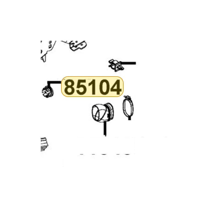 85104-ALJ8-E10 STOPPER — diagram cutout