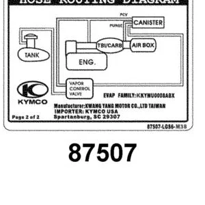 87507-LGS6-M37-T01 MARK OF CANISTER L/0 — diagram cutout