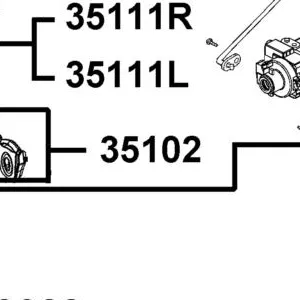 35102-ACC1-E10 SHUTTER MAGNETIC LOCK — diagram cutout