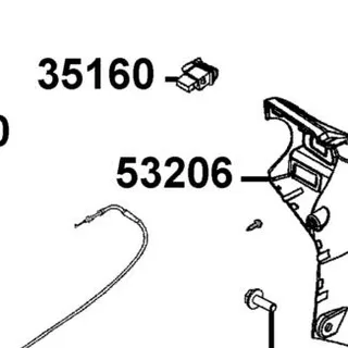 53206-ACC1-E10-66P COVER HANDLE RR (BLACK) — diagram cutout