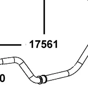 17561-LGK8-C00 CLIP 12.0 — diagram cutout