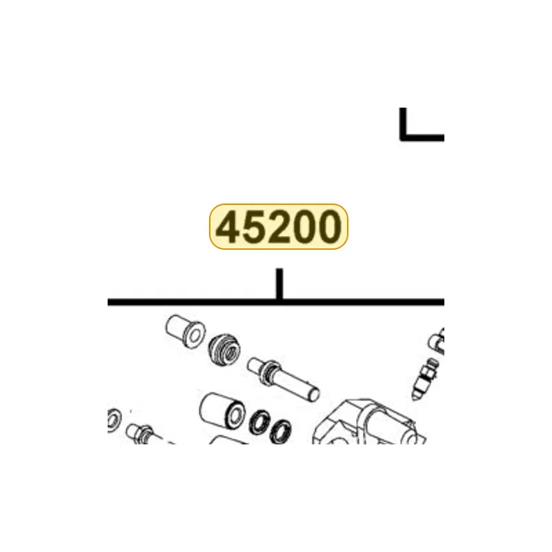 45200-AEA7-E10 CALIPER ASSY, FR — diagram cutout