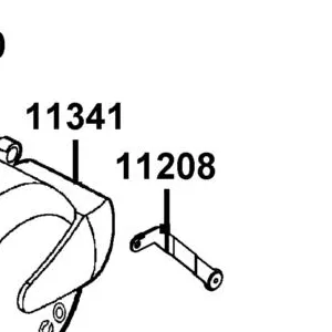 11208-LGR5-E11 STAY B RR FENDER — diagram cutout