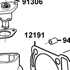 12191-LGS6-E10 GASKET CYLINDER — diagram cutout