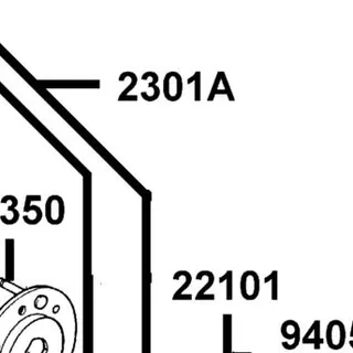2301A-LCD4-C00 PULLEY SUB ASSY — diagram cutout