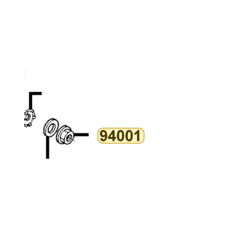 94001-12200-08 NUT HEX 12MM (C) — diagram cutout