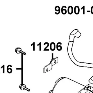 11206-LGR5-E10 STAY A RR FENDER — diagram cutout