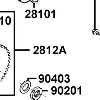 2812A-GFY6-C10 OUTER ASSY START CLUTCH — diagram cutout