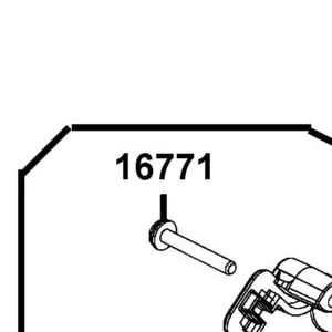 16771-GKAK-220 SCREW-WASHER M4x30 — diagram cutout