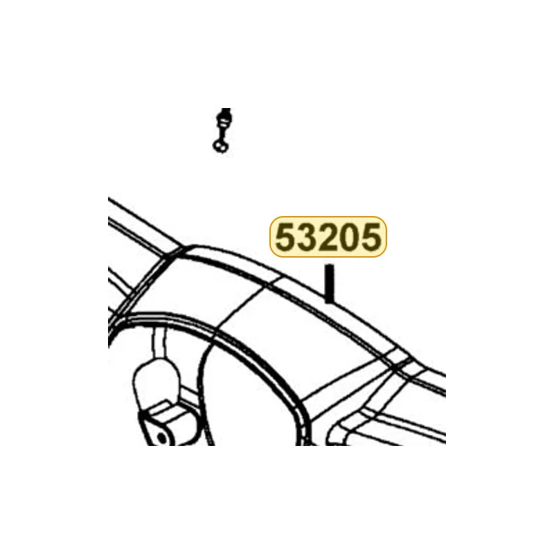 53205-LGR4-M30-DAB COVER HANDLE FR — diagram cutout