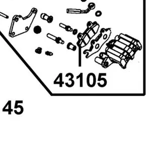 43105-LFC4-305 PAD COMP A AND B — diagram cutout