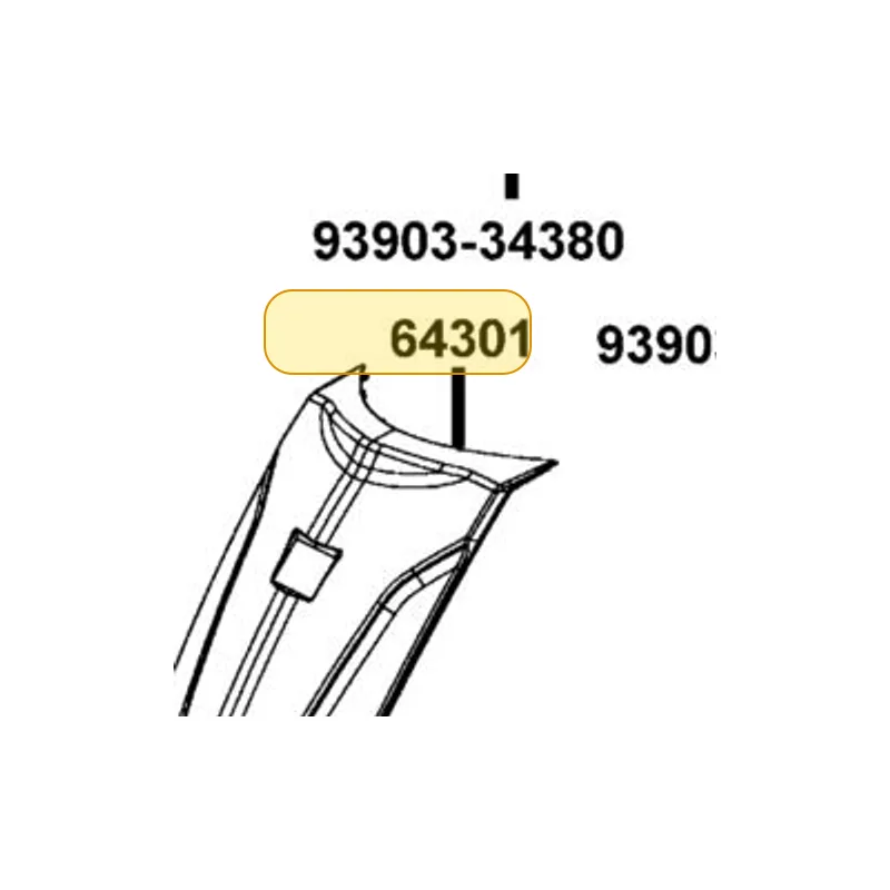 64301-LGR5-E10-DAB COVER FR — diagram cutout