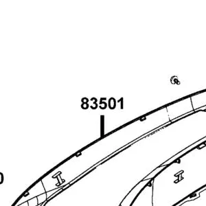 83501-LGR5-E10-NMP MOLD R SIDE — diagram cutout