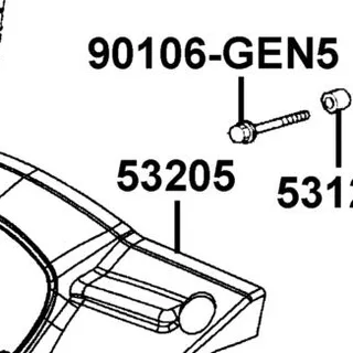 53205-LGR4-M30-DHB COVER HANDLE FR — diagram cutout