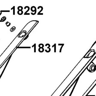 18317-LGS6-M30-NJP PROTECTOR A MUFFLER — diagram cutout