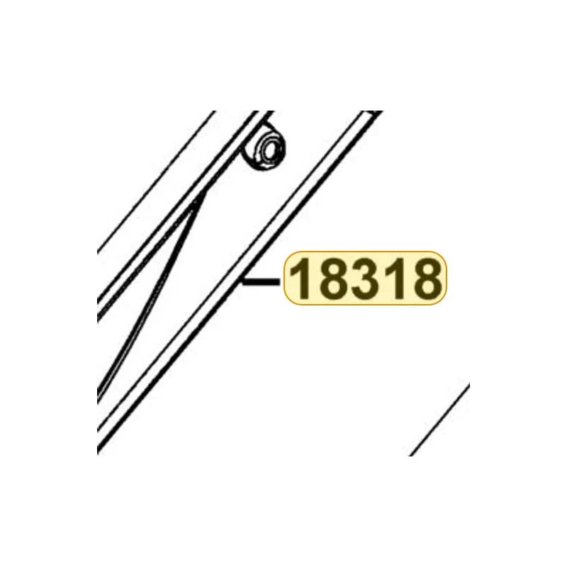 18318-LGR5-E10 PROTECTOR MUFFLER — diagram cutout