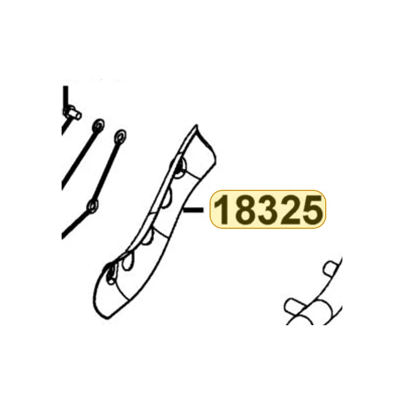 18325-LGR5-E10 PROTECTOR EXHAUST PIPE — diagram cutout