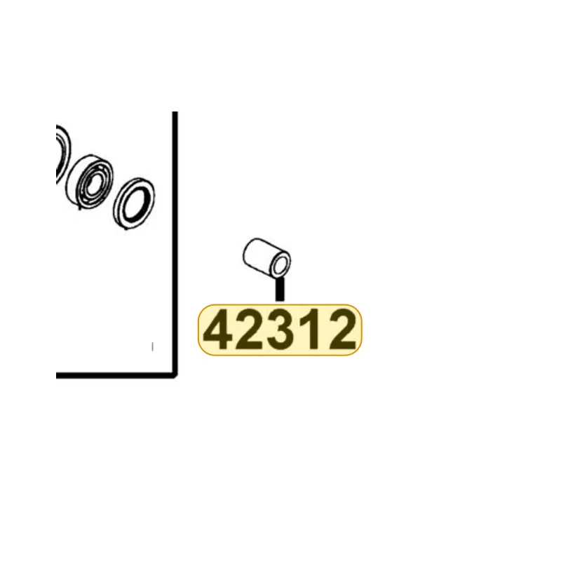 42312-LEJ2-E10 COLLAR RR AXLE SIDE — diagram cutout
