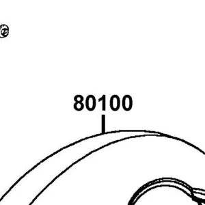 80100-LGR5-E10-N1R FENDER REAR. TIRE — diagram cutout