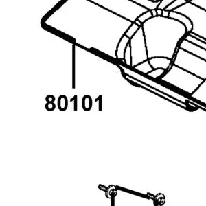80101-LGR5-E10-N1R FENDER REAR UP — diagram cutout