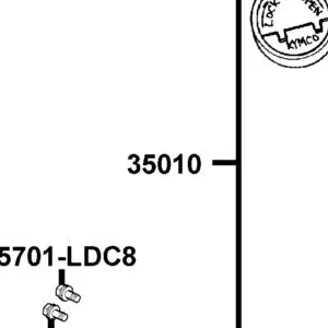 35010-LGS6-M30 KEY SET — diagram cutout